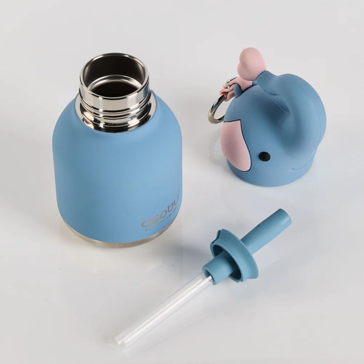 ASOBU Mini Bestie Bottle 6.7 oz - Elephant - Safe and Easy to Maintain